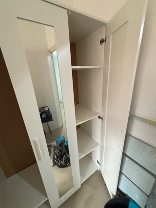 Conjunto 2 armarios BRIMNES IKEA blancos