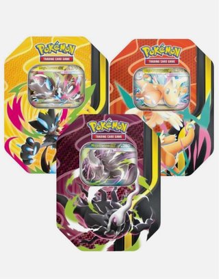 Trío de Latas Pokémon Trading Card Game