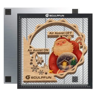 Mesa panal láser 350x350mm para grabado