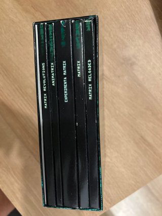 Pack Trilogía Matrix + Animatrix DVD