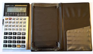 Calculadora Casio fx-5000F vintage 1987 con funda