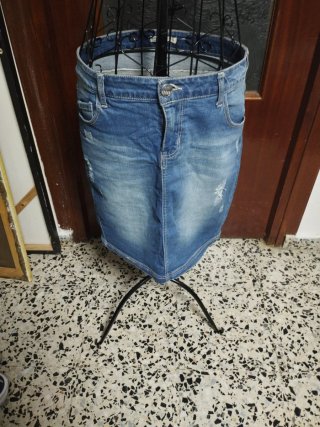 Falda Vaquera Stradivarius Talla 42