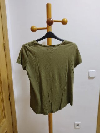 Camiseta verde mujer