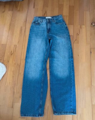 Pantalones Vaqueros Stradivarius con Brillo