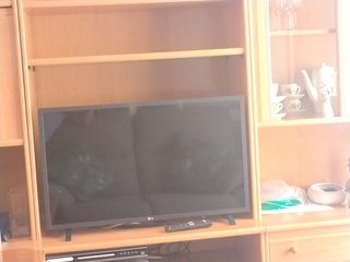 Televisión LG Negra