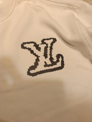 Sudadera Louis Vuitton Blanca Talla M
