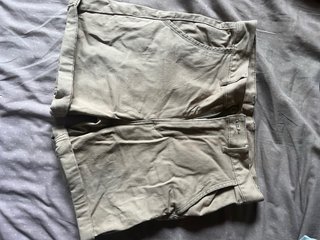 Pantalón Corto de Trabajo Beige