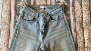 Jeans Flare Zara Azul Talla S