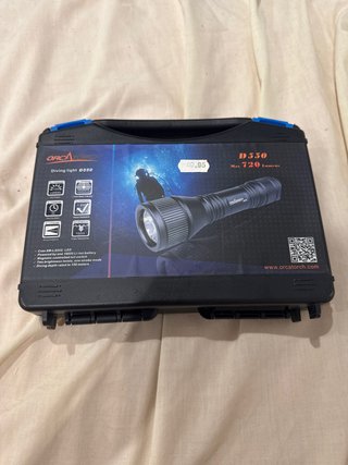 Linterna de buceo ORCATORCH D550 720 lm – 150 m