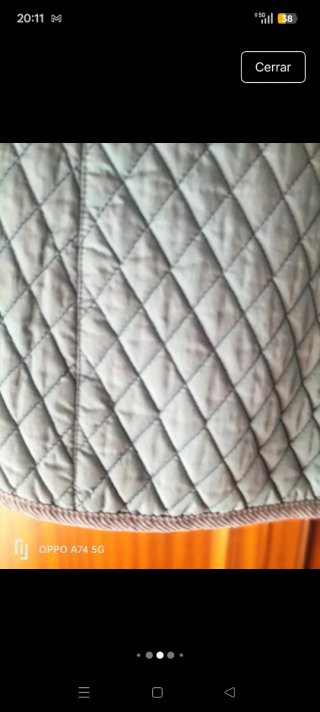 Parka Burberry Celeste Talla 42