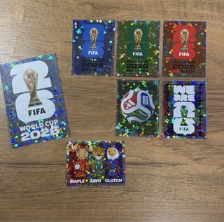 Lote Cromos Panini Mundial FIFA 2026 fwc.