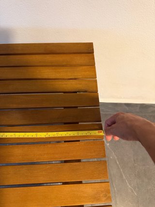 Tavolo pieghevole in legno Jysk