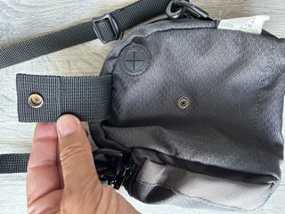Quechua bandolera pequeña negra montaña viaje
