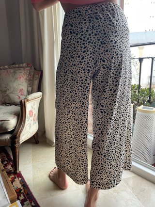 Pantalón Zara Estampado Talla S