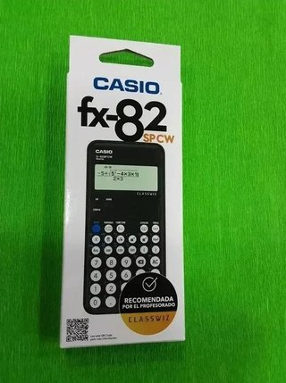 Calculadora Casio fx-82 SPCW Nueva