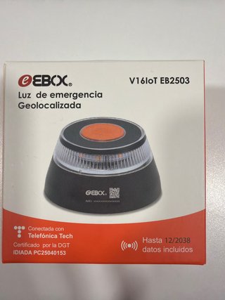 Baliza Luz emergencia geolocalizada