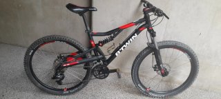 Bicicleta BTT Talla M Negra/Roja