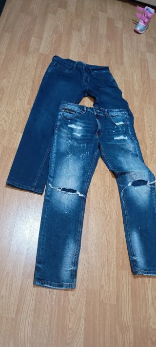 2 Pantalones Vaqueros de Chico de invierno