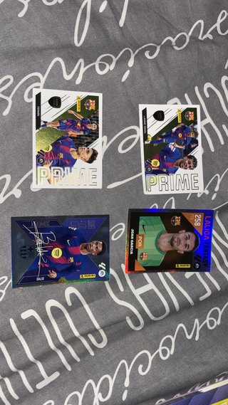 4 Cromos Panini LaLiga 2026-2027