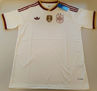 Camiseta España Blanca 2 Estrellas