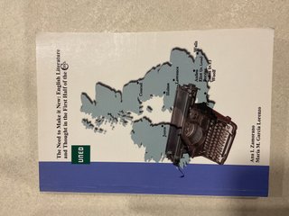 The need to make it new: English literature and...