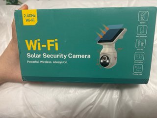 Cámara Solar Wi-Fi 2.4GHz