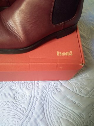 Botines Camper Rojos