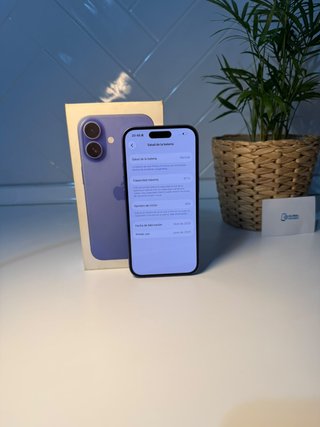 iPhone 16 256gb 91% Batería ORIGINAL IMPOLUTO