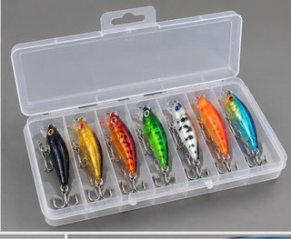 Pack 8 Señuelos Pesca Peces Artificiales