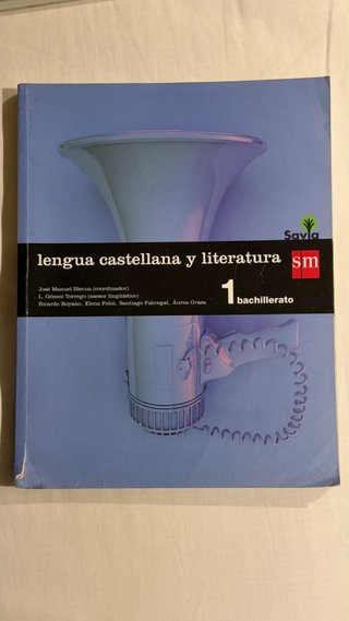 Lengua castellana y literatura, 1 Bachillerato
