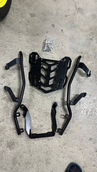 Soporte Baúl Yamaha MT03 Negro