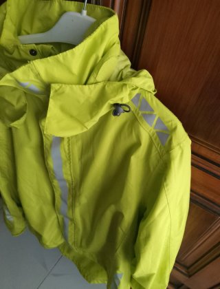 Chubasquero Amarillo Fluorescente Talla M