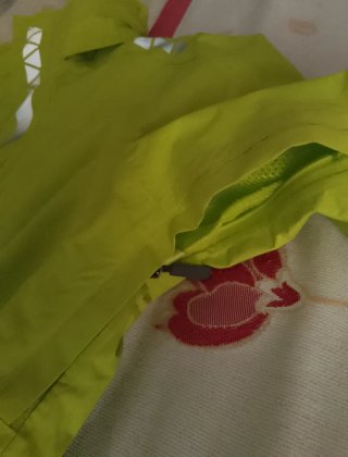 Chubasquero Amarillo Fluorescente Talla M