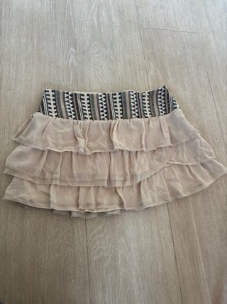 Minifalda Pull & Bear con Volantes