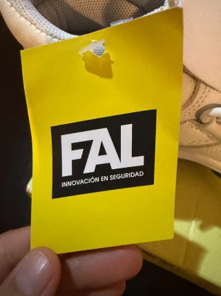 Zapatos de Seguridad FAL Blancos