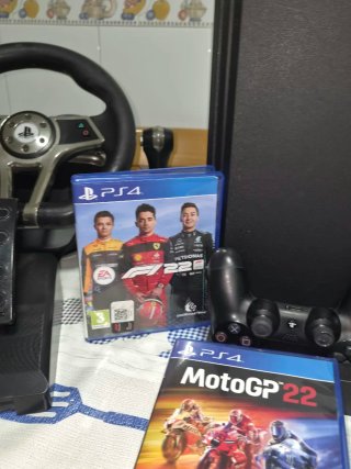 PS4 Pro 1TB + Volante + Giochi