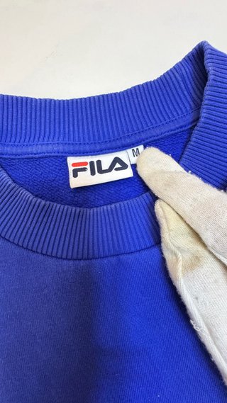 Sudadera Oversized Fila Azul y Roja unisex