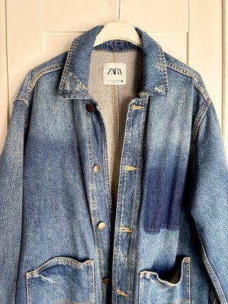 Chaqueta Vaquera oversize Zara XS