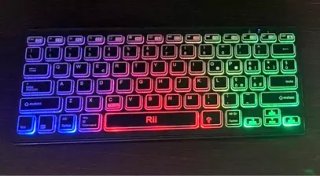 Tastiera Rii Bluetooth Retroilluminata