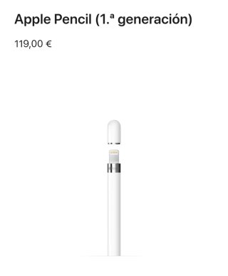 Apple Pencil 1ª Generación