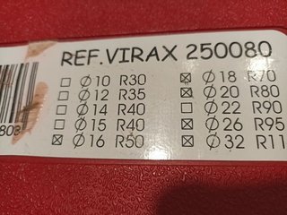 Curvadora VIRAX