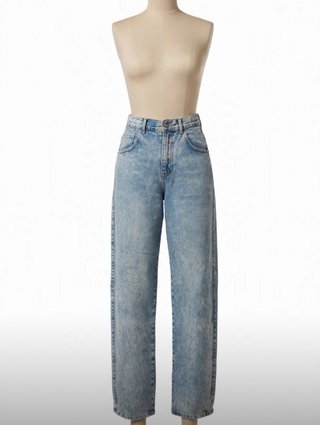 Pantalón Vaquero Azul Claro Pull&Bear Talla 34