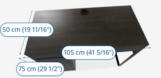 Scrivania IKEA MICKE 105x50 cm