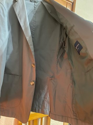Chaqueta de hombre azul