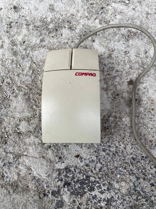 Mouse Compaq M-S28 PS/2 Vintage Anni 90 Pallina