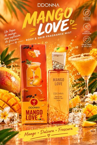 Bruma Corporal y Capilar Mango Love DDONNA