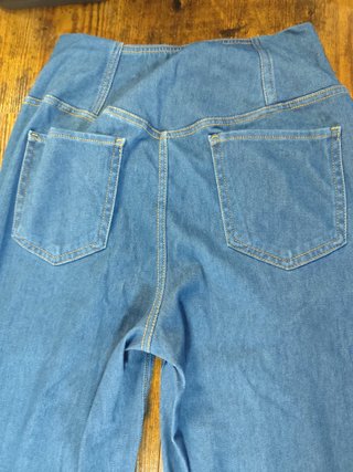 Vaqueros Mujer Cintura Cruzada Bootcut