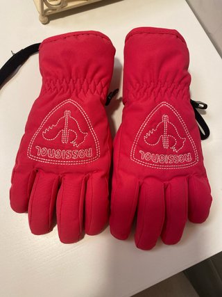 Guantes de esquí Rossignol rosas