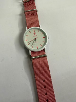 Reloj Calgary Blanco Correa Rosa