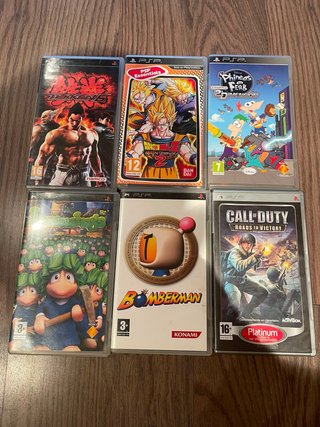 Lote 6 Giochi PSP